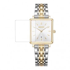 [6 יחידות] Burker Daisy Gold Silver מגן מסך הידרוג'ל שקוף (סיליקון) לשעון