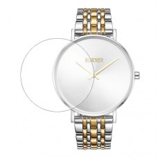 [6 יחידות] Burker Nancy Gold Silver מגן מסך הידרוג'ל שקוף (סיליקון) לשעון