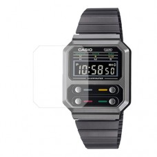 [6 יחידות] Casio A100WEGG-1AEF מגן מסך הידרוג'ל שקוף (סיליקון) לשעון