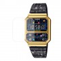 [6 יחידות] Casio A100WEPC-1B מגן מסך הידרוג'ל שקוף (סיליקון) לשעון