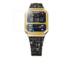 [6 יחידות] Casio A100WEPC-1BER מגן מסך הידרוג'ל שקוף (סיליקון) לשעון