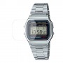 [6 יחידות] Casio A158WA-1 מגן מסך הידרוג'ל שקוף (סיליקון) לשעון