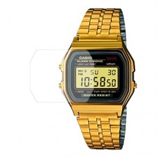 [6 יחידות] Casio A159WGEA-1EF מגן מסך הידרוג'ל שקוף (סיליקון) לשעון