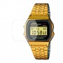 [6 יחידות] Casio A159WGEA-1EF מגן מסך הידרוג'ל שקוף (סיליקון) לשעון