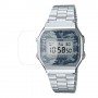 [6 יחידות] Casio A168WEC-1EF מגן מסך הידרוג'ל שקוף (סיליקון) לשעון