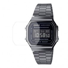 [6 יחידות] Casio A168WEGG-1BEF מגן מסך הידרוג'ל שקוף (סיליקון) לשעון