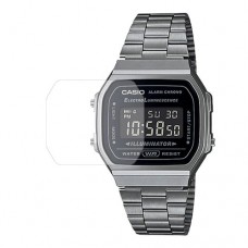 [6 יחידות] Casio A168WGG-1B מגן מסך הידרוג'ל שקוף (סיליקון) לשעון