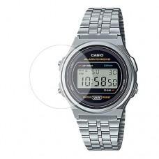 [6 יחידות] Casio A171WE-1A מגן מסך הידרוג'ל שקוף (סיליקון) לשעון