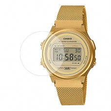 [6 יחידות] Casio A171WEMG-9AEF מגן מסך הידרוג'ל שקוף (סיליקון) לשעון
