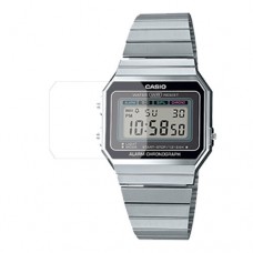 [6 יחידות] Casio A700WE-1AEF מגן מסך הידרוג'ל שקוף (סיליקון) לשעון