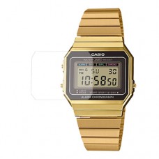 [6 יחידות] Casio A700WEG-9AEF מגן מסך הידרוג'ל שקוף (סיליקון) לשעון