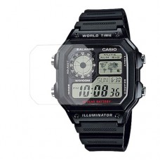 [6 יחידות] Casio AE-1200WH-1AV מגן מסך הידרוג'ל שקוף (סיליקון) לשעון