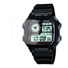 [6 יחידות] Casio AE-1200WH-1AVEF מגן מסך הידרוג'ל שקוף (סיליקון) לשעון