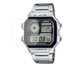 [6 יחידות] Casio AE-1200WHD-1AV מגן מסך הידרוג'ל שקוף (סיליקון) לשעון
