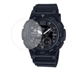 [6 יחידות] Casio AEQ-100W-1BV מגן מסך הידרוג'ל שקוף (סיליקון) לשעון