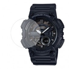 [6 יחידות] Casio AEQ-110W-1BV מגן מסך הידרוג'ל שקוף (סיליקון) לשעון