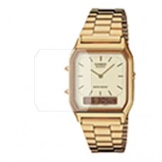 [6 יחידות] Casio AQ-230GA-9DMQYES מגן מסך הידרוג'ל שקוף (סיליקון) לשעון