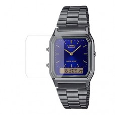 [6 יחידות] Casio AQ-230GG-2A מגן מסך הידרוג'ל שקוף (סיליקון) לשעון