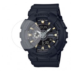 [6 יחידות] Casio BA-110GA-1A מגן מסך הידרוג'ל שקוף (סיליקון) לשעון