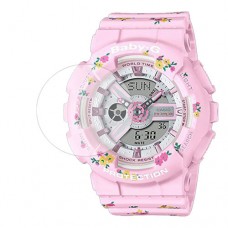 [6 יחידות] Casio BA-110LSB-4A מגן מסך הידרוג'ל שקוף (סיליקון) לשעון