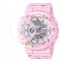 [6 יחידות] Casio BA-110LSB-4A מגן מסך הידרוג'ל שקוף (סיליקון) לשעון
