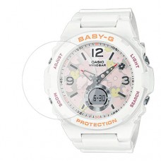 [6 יחידות] Casio BGA-260FL-7A מגן מסך הידרוג'ל שקוף (סיליקון) לשעון