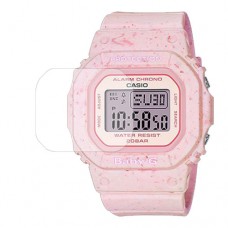 [6 יחידות] Casio BGD-560CR-4 מגן מסך הידרוג'ל שקוף (סיליקון) לשעון