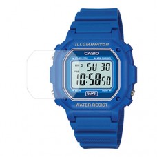 [6 יחידות] Casio F-108WH-2AEF מגן מסך הידרוג'ל שקוף (סיליקון) לשעון