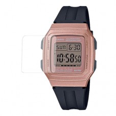 [6 יחידות] Casio F-201WAM-5AV מגן מסך הידרוג'ל שקוף (סיליקון) לשעון