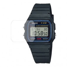 [6 יחידות] Casio F-91W-1 מגן מסך הידרוג'ל שקוף (סיליקון) לשעון