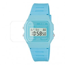 [6 יחידות] Casio F-91WC-2AEF מגן מסך הידרוג'ל שקוף (סיליקון) לשעון