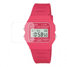 [6 יחידות] Casio F-91WC-4AEF מגן מסך הידרוג'ל שקוף (סיליקון) לשעון
