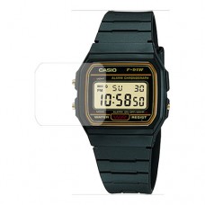 [6 יחידות] Casio F-91WG-9QEF מגן מסך הידרוג'ל שקוף (סיליקון) לשעון