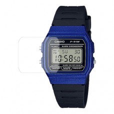 [6 יחידות] Casio F-91WM-2A מגן מסך הידרוג'ל שקוף (סיליקון) לשעון