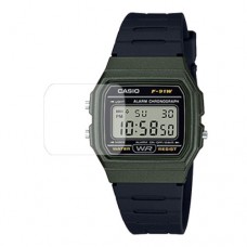 [6 יחידות] Casio F-91WM-3AEF מגן מסך הידרוג'ל שקוף (סיליקון) לשעון