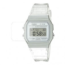 [6 יחידות] Casio F-91WS-7 מגן מסך הידרוג'ל שקוף (סיליקון) לשעון