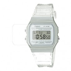 [6 יחידות] Casio F-91WS-7EF מגן מסך הידרוג'ל שקוף (סיליקון) לשעון