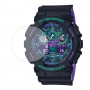 [6 יחידות] Casio GA-100BL-1A מגן מסך הידרוג'ל שקוף (סיליקון) לשעון