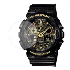 [6 יחידות] Casio GA-100CF-1A9 מגן מסך הידרוג'ל שקוף (סיליקון) לשעון
