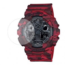 [6 יחידות] Casio GA-100CM-4A מגן מסך הידרוג'ל שקוף (סיליקון) לשעון