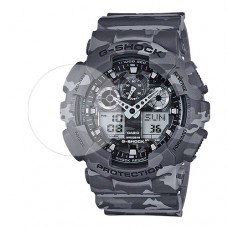 [6 יחידות] Casio GA-100CM-8A מגן מסך הידרוג'ל שקוף (סיליקון) לשעון