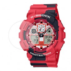 [6 יחידות] Casio GA-100JK-4A מגן מסך הידרוג'ל שקוף (סיליקון) לשעון