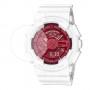[6 יחידות] Casio GA-110DBR-7A מגן מסך הידרוג'ל שקוף (סיליקון) לשעון