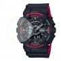 [6 יחידות] Casio GA-110HR-1A מגן מסך הידרוג'ל שקוף (סיליקון) לשעון