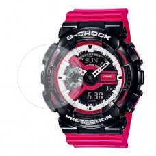 [6 יחידות] Casio GA-110RB-1A מגן מסך הידרוג'ל שקוף (סיליקון) לשעון