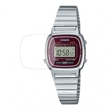 [6 יחידות] Casio LA670WA-4 מגן מסך הידרוג'ל שקוף (סיליקון) לשעון