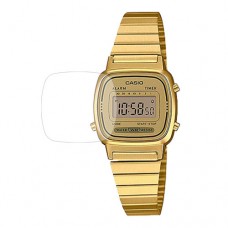 [6 יחידות] Casio LA670WGA-9 מגן מסך הידרוג'ל שקוף (סיליקון) לשעון