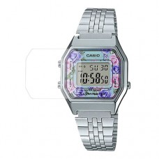 [6 יחידות] Casio LA680WA-2C מגן מסך הידרוג'ל שקוף (סיליקון) לשעון