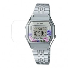 [6 יחידות] Casio LA680WA-4C מגן מסך הידרוג'ל שקוף (סיליקון) לשעון