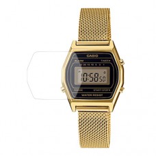 [6 יחידות] Casio LA690WEMY-1EF מגן מסך הידרוג'ל שקוף (סיליקון) לשעון